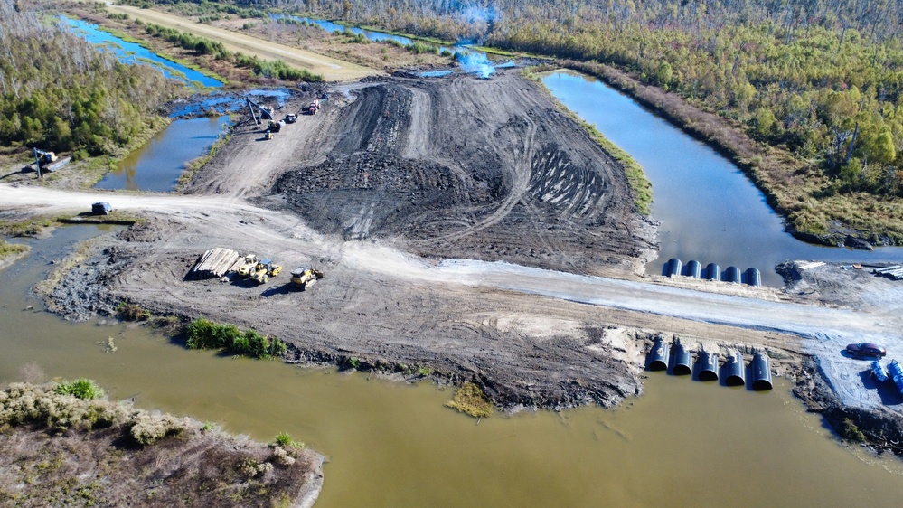 West Shore Lake Pontchartrain Contract 114A at Hope Canal Update