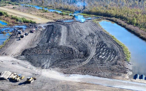 West Shore Lake Pontchartrain Contract 114A at Hope Canal Update