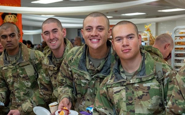 Soldiers ‘grateful’ for more than feast this Thanksgiving