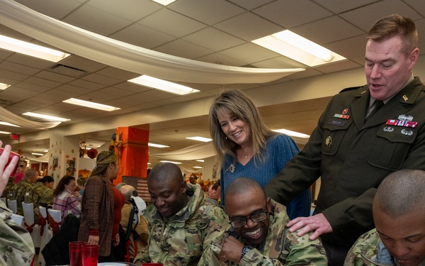 Soldiers ‘grateful’ for more than feast this Thanksgiving