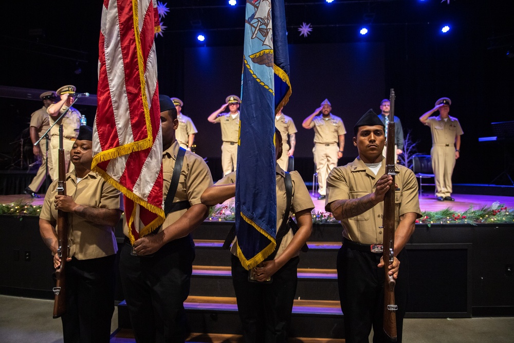 Chief Electrician’s Mate Nathaniel Fernandez Commissioning