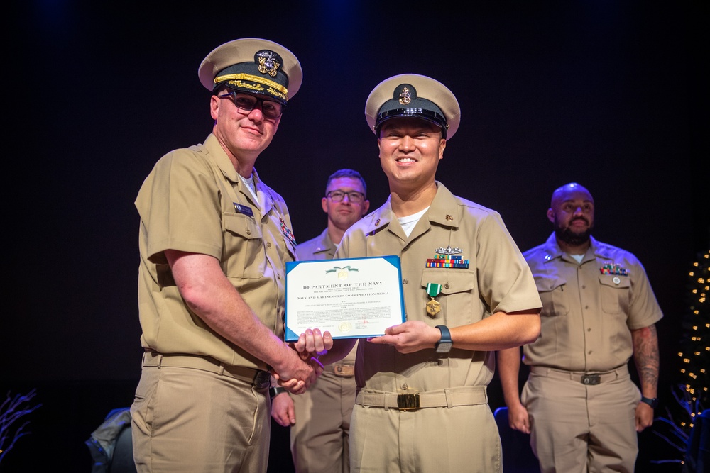 Chief Electrician’s Mate Nathaniel Fernandez Commissioning