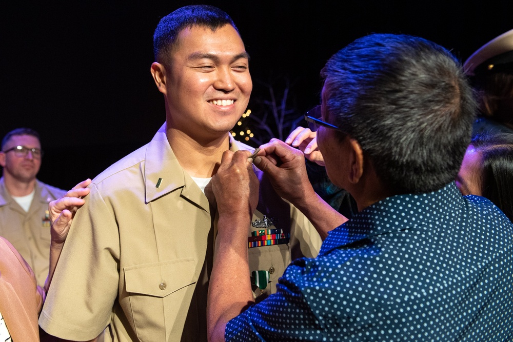 Chief Electrician’s Mate Nathaniel Fernandez Commissioning