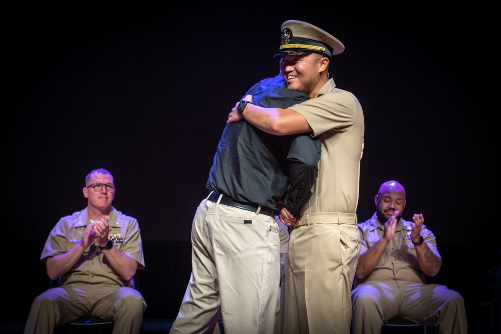Chief Electrician’s Mate Nathaniel Fernandez Commissioning