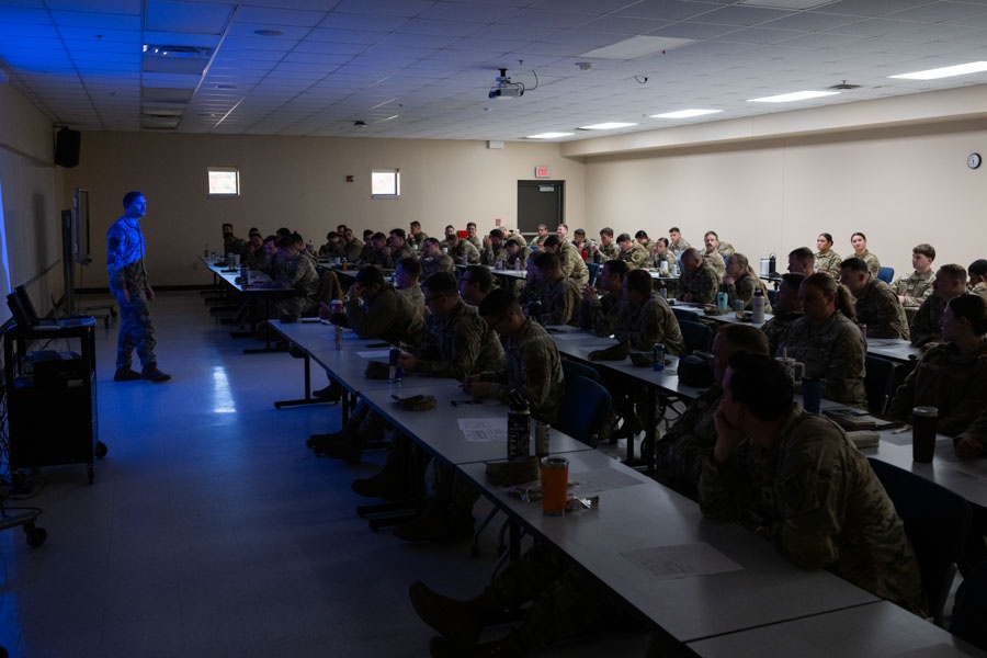 321st CRS Conducts Individual Deployment Training Refresher