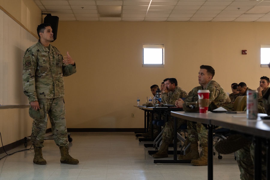 321st CRS Conducts Individual Deployment Training Refresher