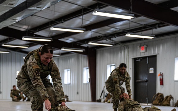 321st CRS Conducts Individual Deployment Training Refresher