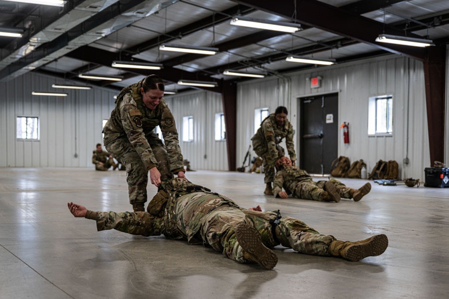 321st CRS Conducts Individual Deployment Training Refresher