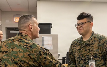Brig. Gen. Rizzo Tours Regional Law Center East at Camp Lejeune