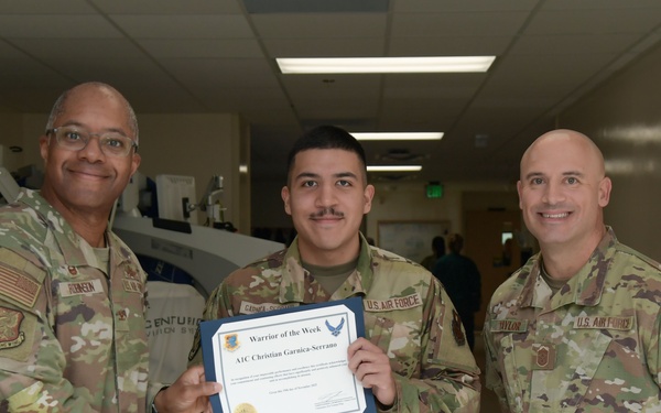 Warrior of the Week: A1C Christian Garnica-Serrano