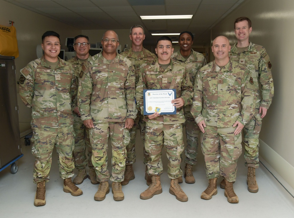 Warrior of the Week: A1C Christian Garnica-Serrano