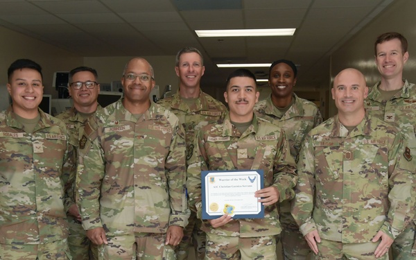 Warrior of the Week: A1C Christian Garnica-Serrano