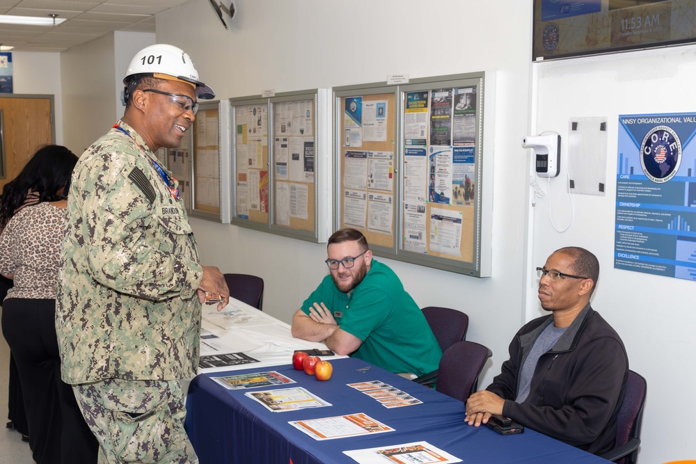 Norfolk Naval Shipyard Hosts Health and Wellness Fair to Kick Off Open Season