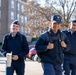 U.S. Coast Guard Academy cadets return from holiday leave