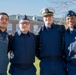 U.S. Coast Guard Academy cadets return from holiday leave