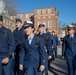 U.S. Coast Guard Academy cadets return from holiday leave