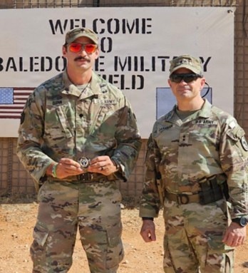 ILLINOIS NATIONAL GUARD UNIT FROM PONTIAC PLAYED VITAL ROLE IN U.S. MILITARY OPERATIONS IN SOMALIA