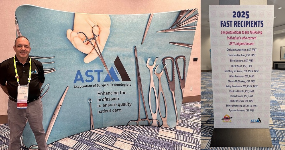 KACH surgical technologist receives FAST designation