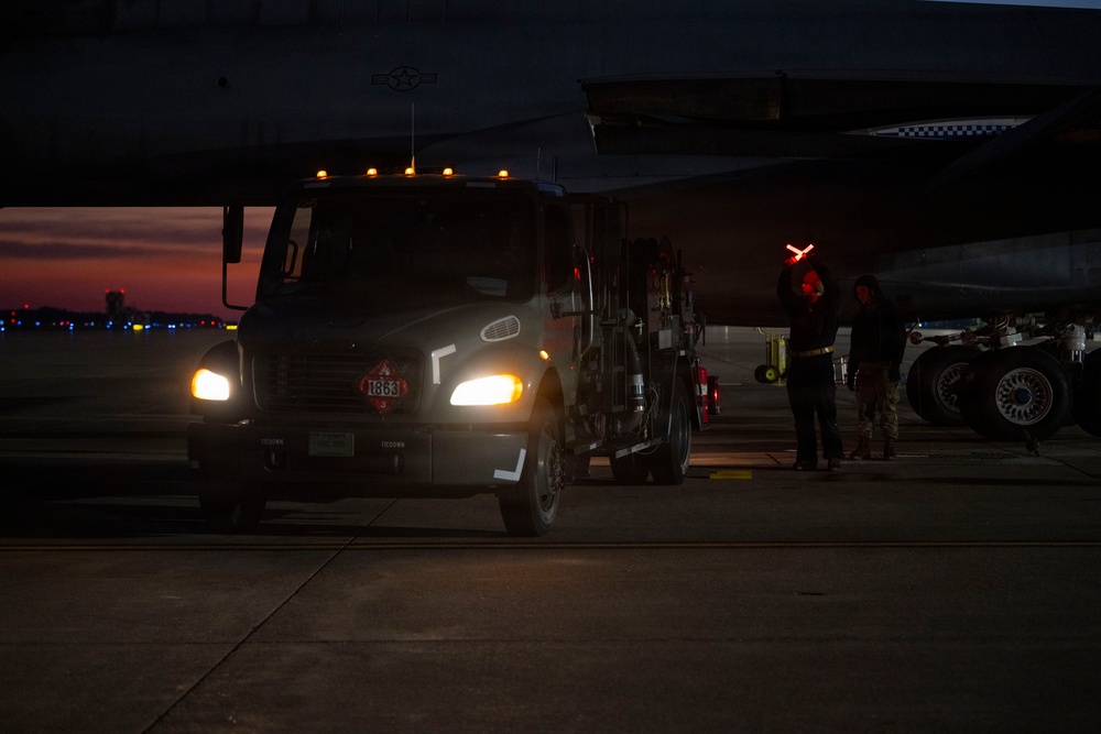 B-1B Lancers Depart Misawa After Concluding Bomber Task Force Mission