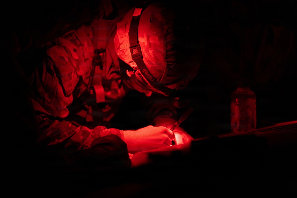 DIVARTY Best of the Best Competition (Night Land Navigation)