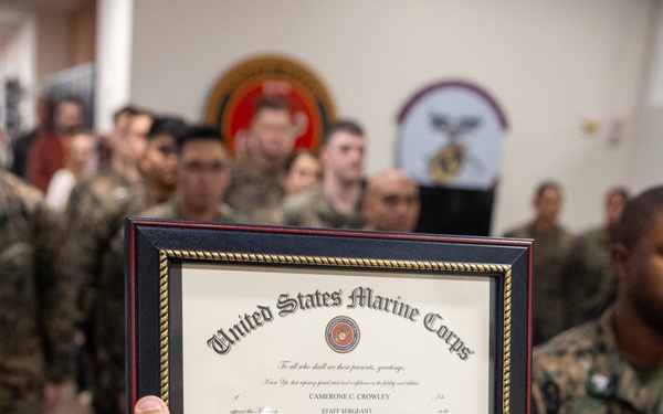 Promotion to Staff Sergeant