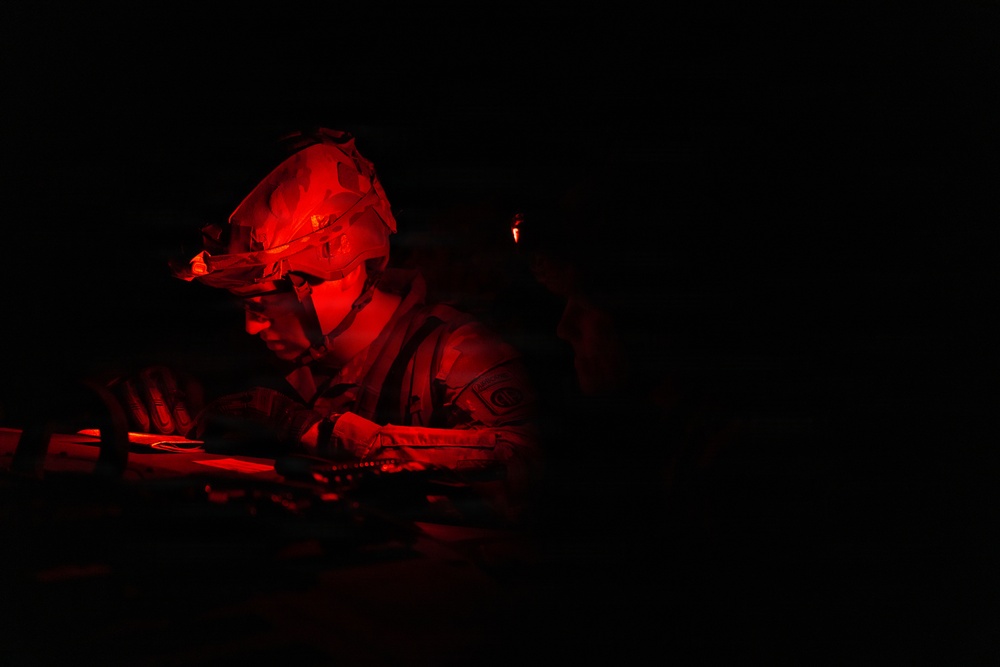 DIVARTY Best of the Best Competition (Night Land Navigation)