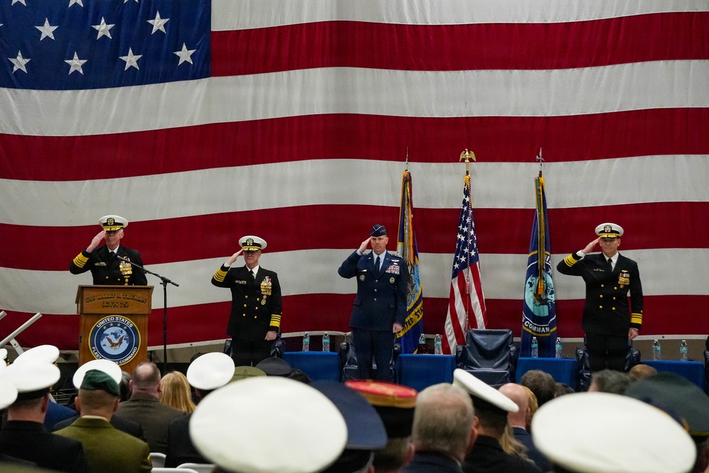 Adm. Karl Thomas Assumes Command of USFF