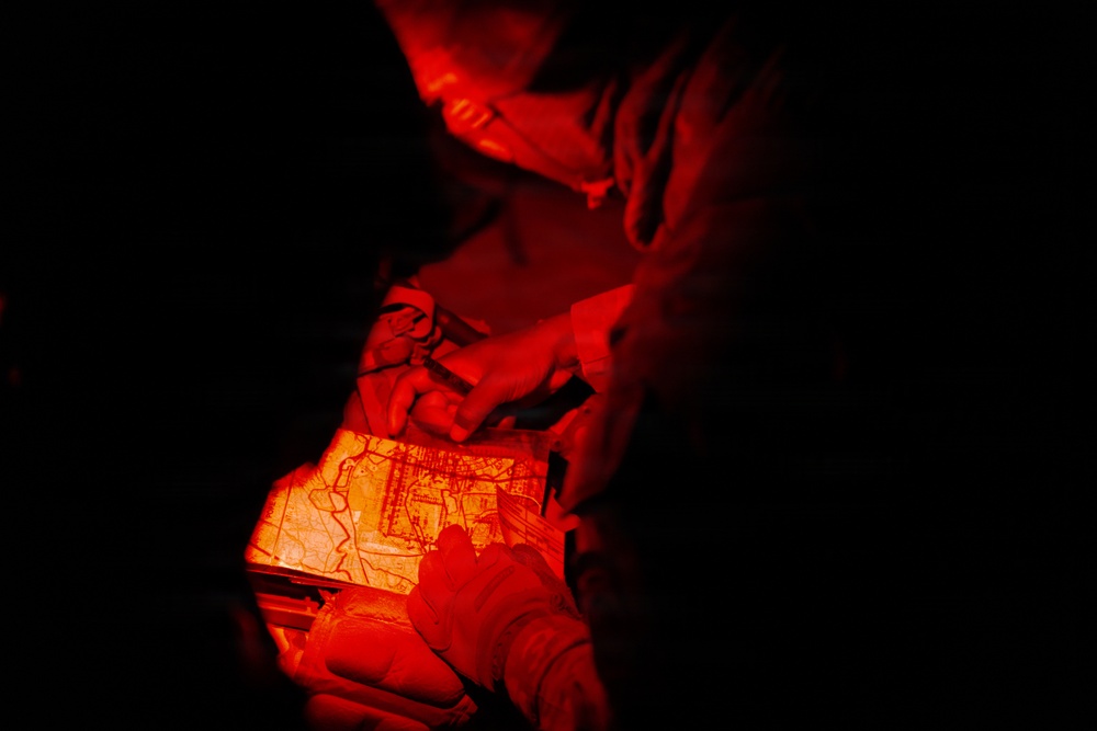 DIVARTY Best of the Best Competition (Night Land Navigation)