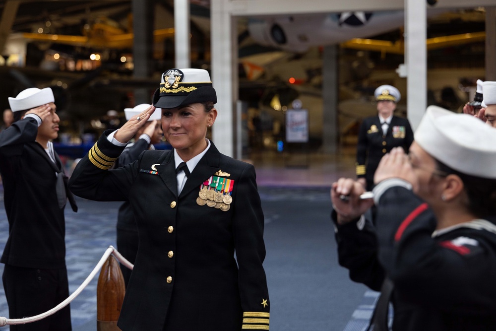 Transaction Service Center Pensacola Holds Change of Command