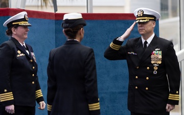 Transaction Service Center Pensacola Holds Change of Command