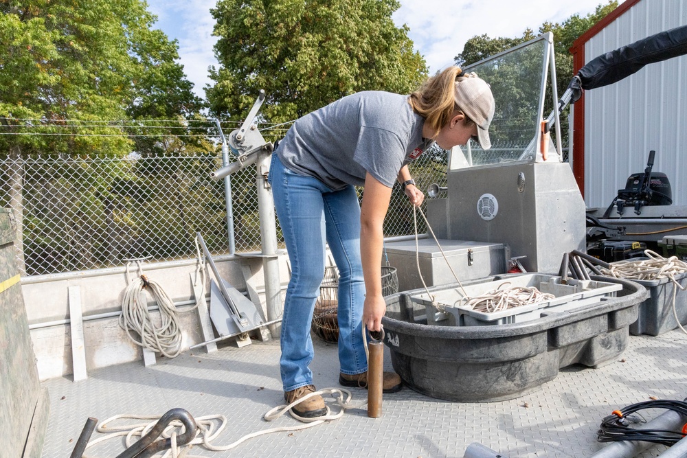 Trot lines, and trammel nets and trawls, oh my! Trying to catch the elusive age-one pallid sturgeon