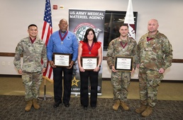 USAMMA inducts three into O2M3