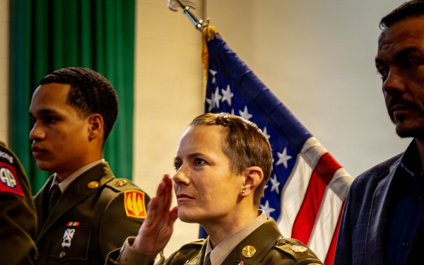 Sgt. 1st Class Annie Sparks Retirement Ceremony