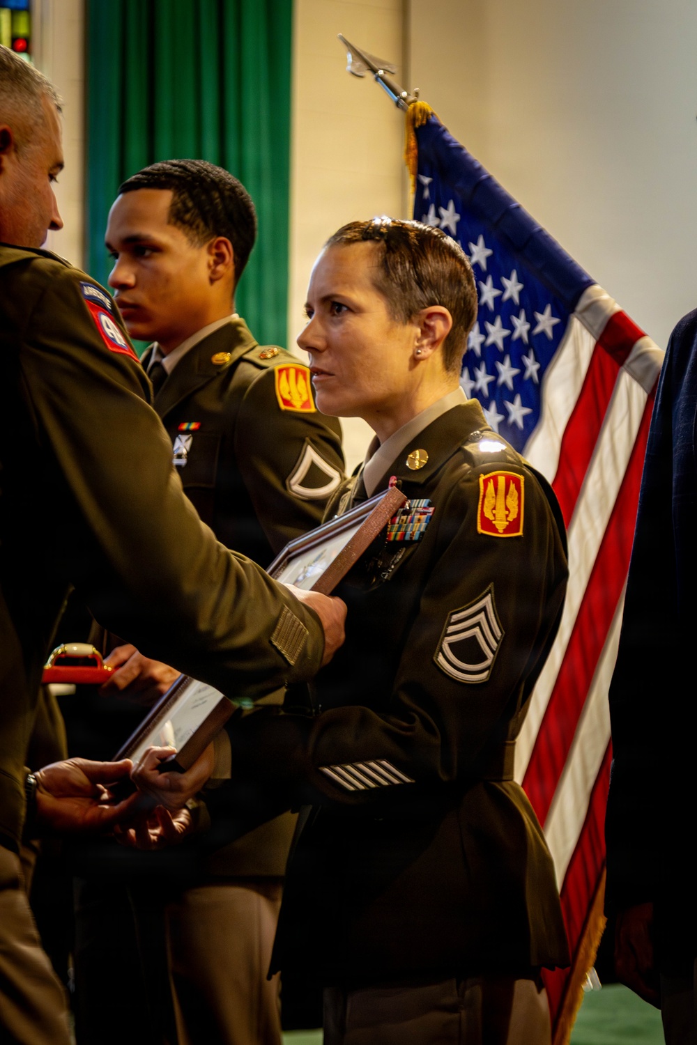 Sgt. 1st Class Annie Sparks Retirement Ceremony