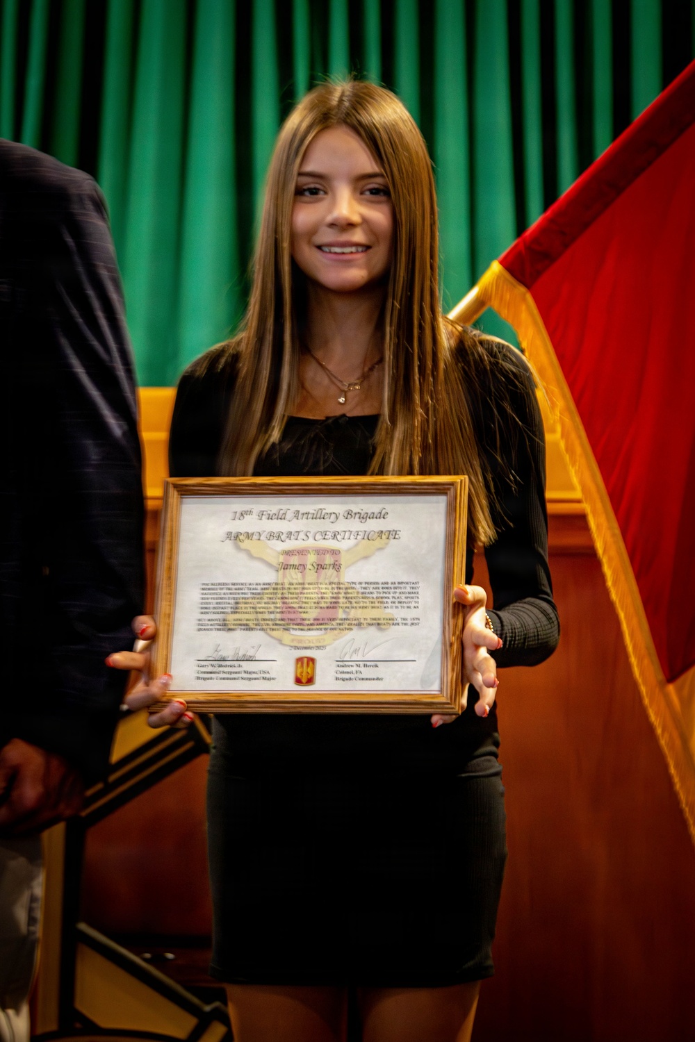 Sgt. 1st Class Annie Sparks Retirement Ceremony