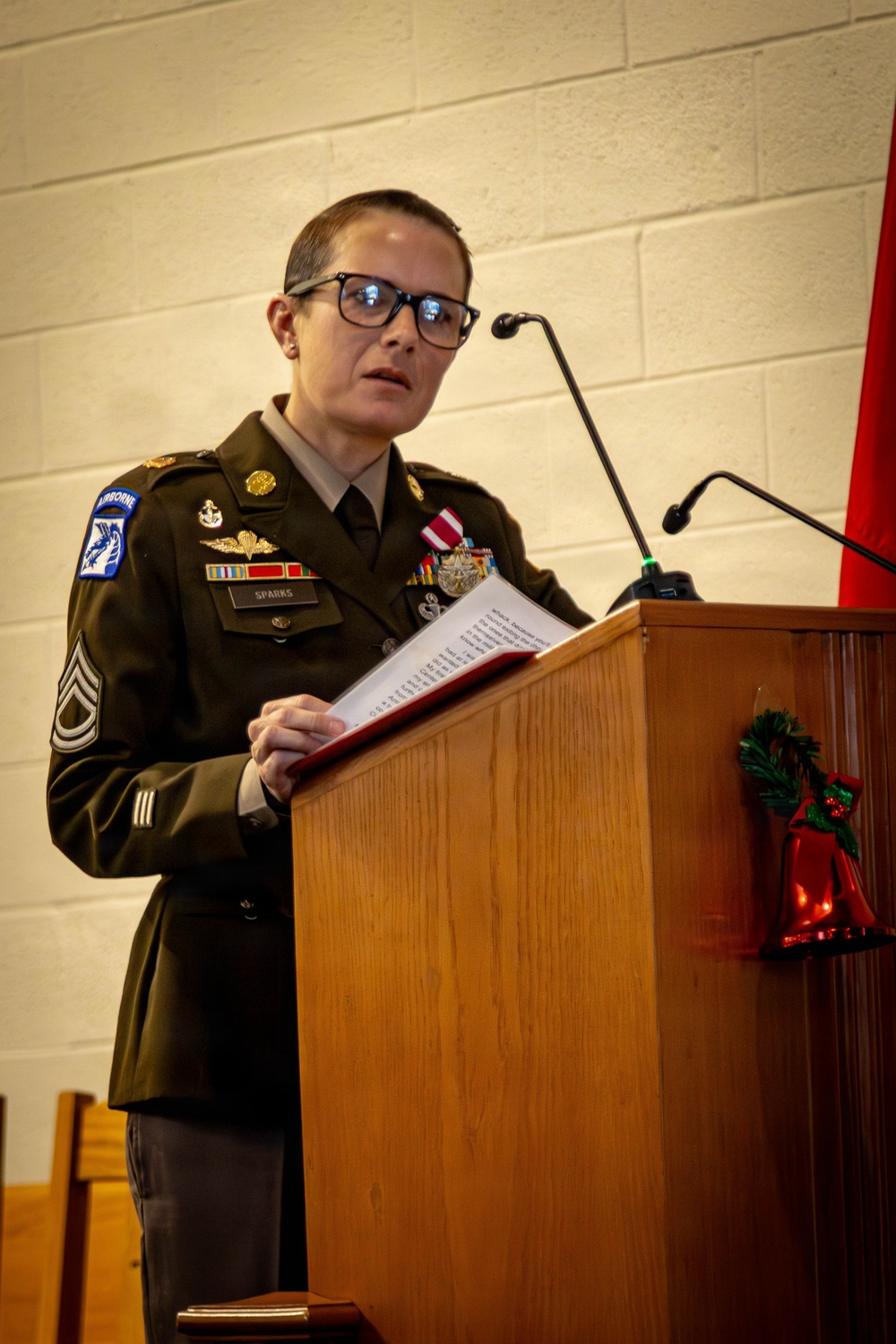 Sgt. 1st Class Annie Sparks Retirement Ceremony