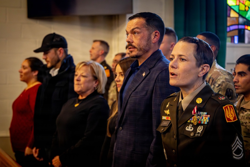 Sgt. 1st Class Annie Sparks Retirement Ceremony