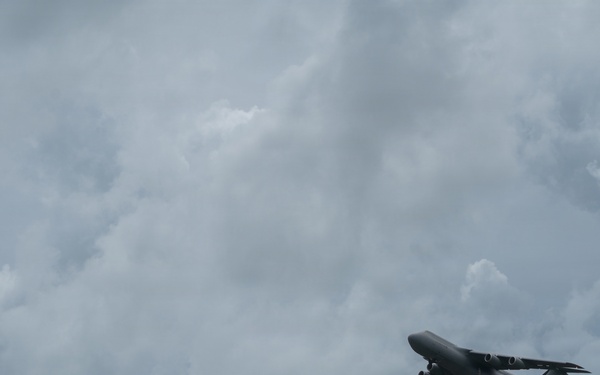 C-5 departure from Puerto Rico