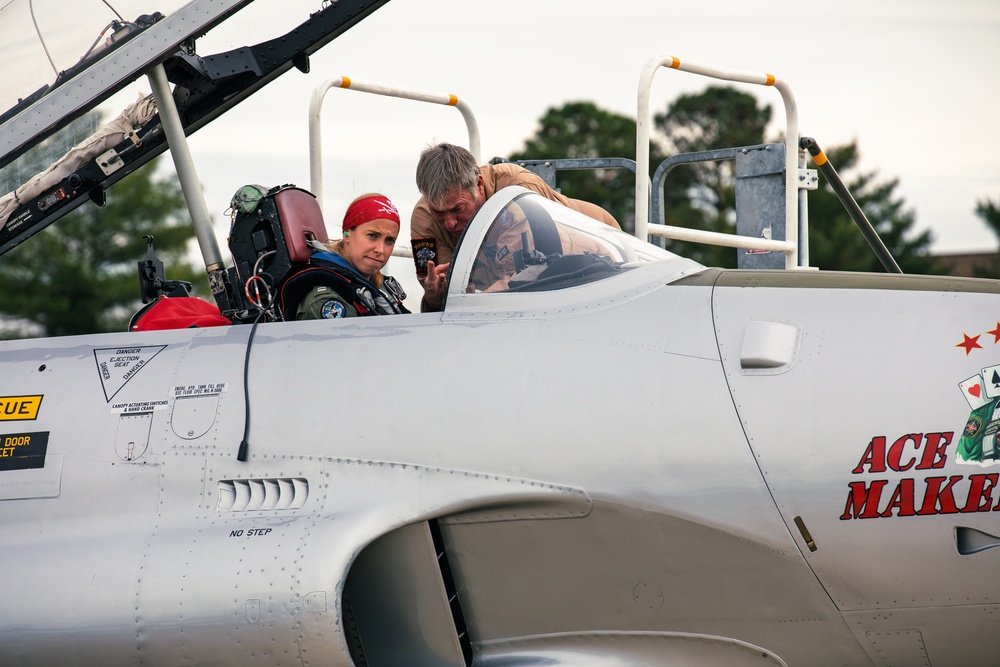 US Naval Test Pilot School conducts flight operations