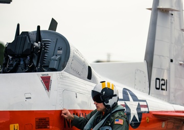 US Naval Test Pilot School conducts flight operations