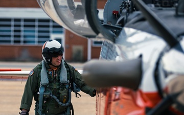 US Naval Test Pilot School conducts flight operations