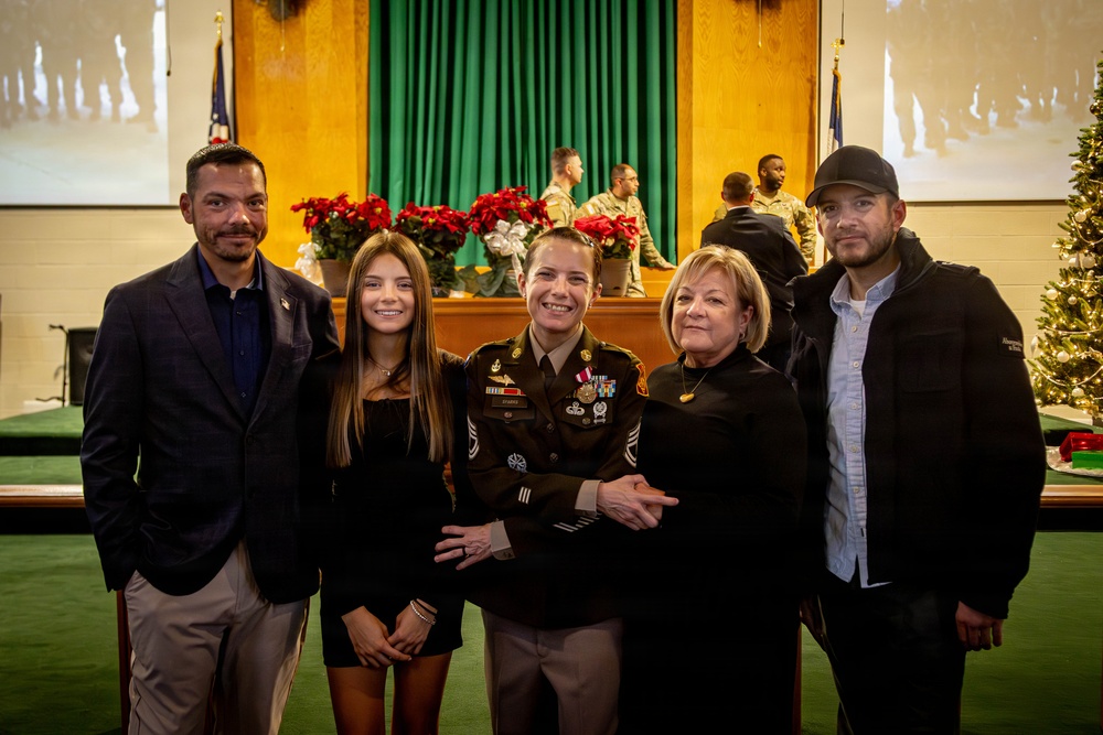 Sgt. 1st Class Annie Sparks Retirement Ceremony