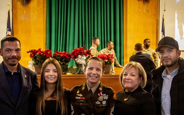 Sgt. 1st Class Annie Sparks Retirement Ceremony