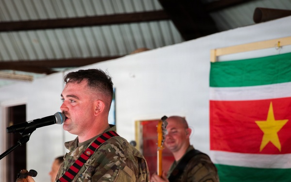 Performance for indigenous village of Redi Doti, Suriname State Partnership Program