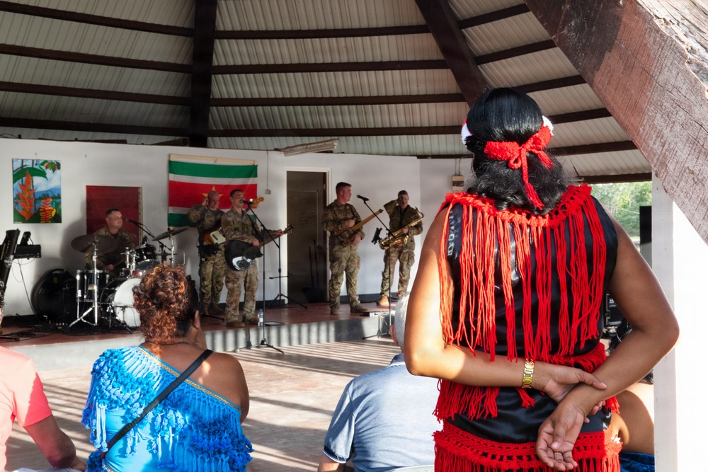 Performance for indigenous village of Redi Doti, Suriname State Partnership Program