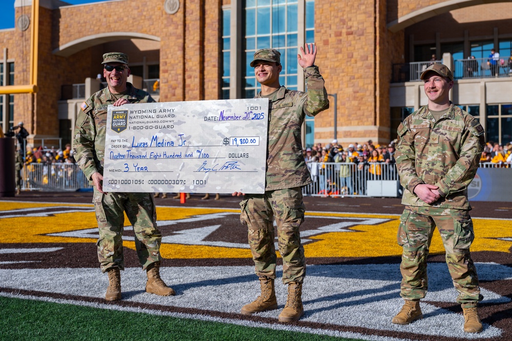The University of Wyoming's Military Appreciation Day