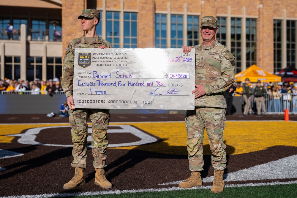 The University of Wyoming's Military Appreciation Day
