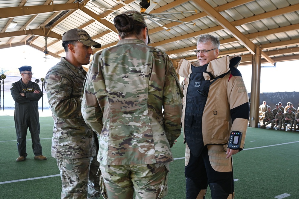 Secretary of the Air Force Troy Meink visits Eglin AFB