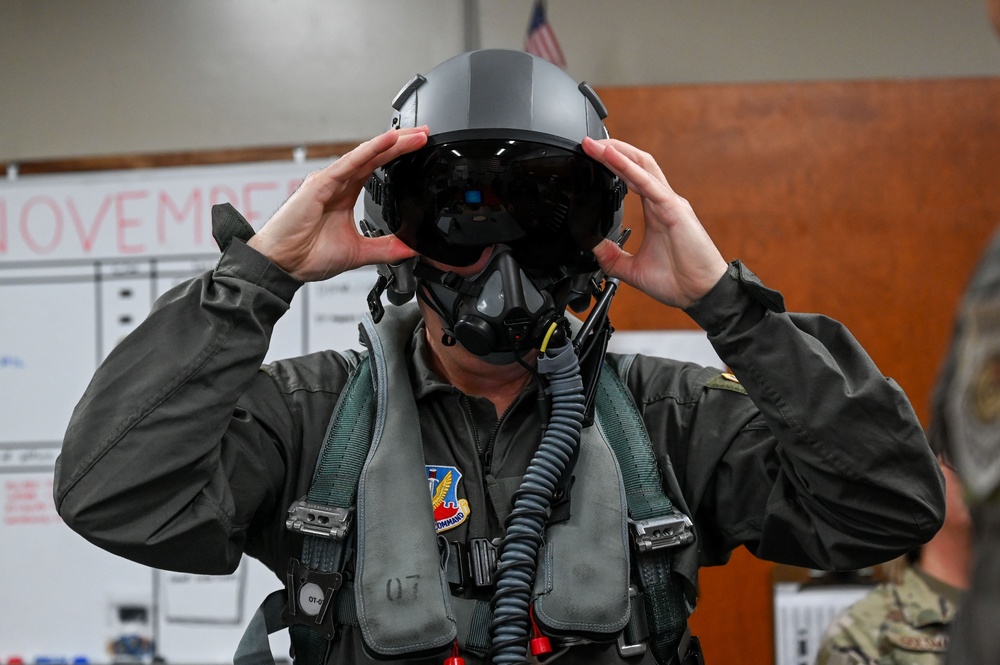 Secretary of the Air Force Troy Meink visits Eglin AFB