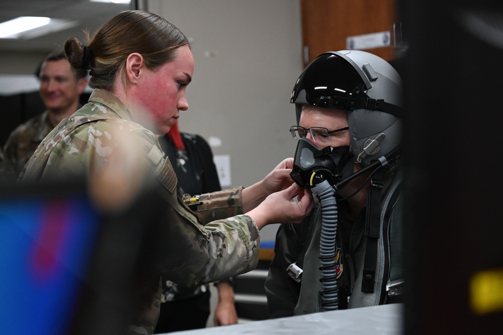 Secretary of the Air Force Troy Meink visits Eglin AFB